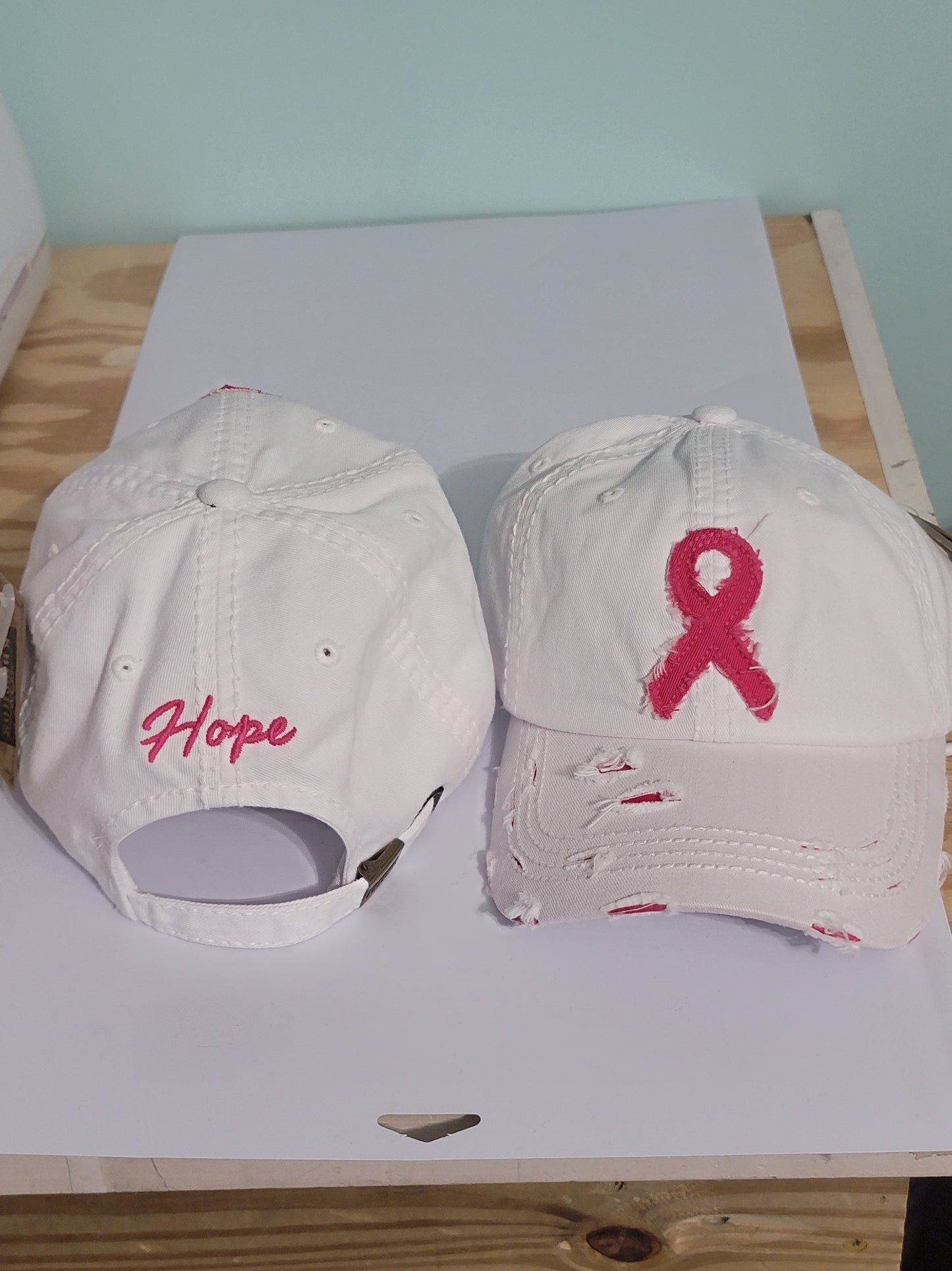 Pink Ribbon Hat